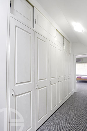 Brooklyn - White ash classical square hinged & sliding doors