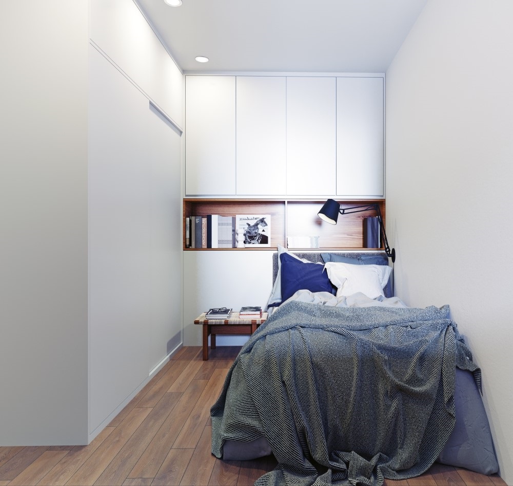 space saving tips for small bedroom